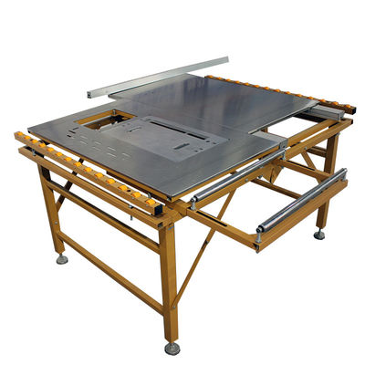 Hoogvlakte houtsnijmachine met 90 kg gewicht en schuiftafel