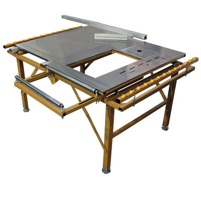 Hoogvlakte houtsnijmachine met 90 kg gewicht en schuiftafel
