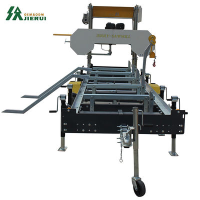 18 pk benzine draagbare zaagmachine met aanhangwagen EPA gecertificeerde houtkapmachine