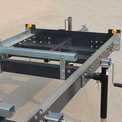 18 pk benzine draagbare zaagmachine met aanhangwagen EPA gecertificeerde houtkapmachine