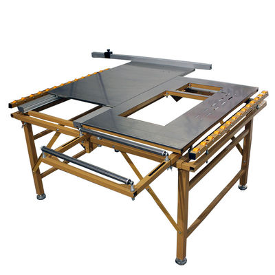 90 kg Gewicht Verticale stijl Draagbare schuiftafel zaagmachine voor hout snijpaneel