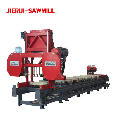 Houtbewerking 9*2,2*22m Hydraulische horizontale bandzaagmachine voor het snijden met hoge precisie