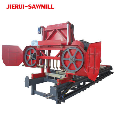 Houtbewerking 9*2,2*22m Hydraulische horizontale bandzaagmachine voor het snijden met hoge precisie
