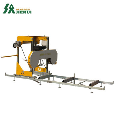 Houtbewerking JIERUI Draagbare Hydraulische Automatische Zaagmachine Elektrische Houtsnijmachine