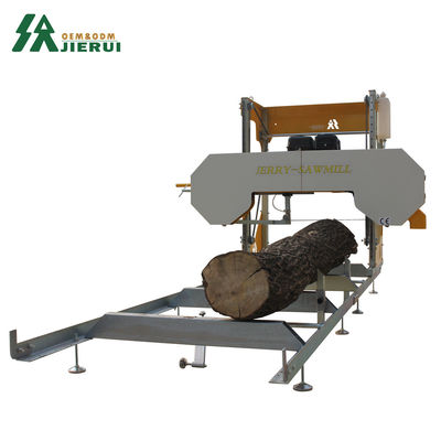 Houtbewerking JIERUI Draagbare Hydraulische Automatische Zaagmachine Elektrische Houtsnijmachine