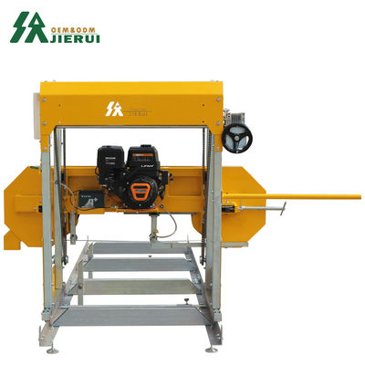 Houtbewerking JIERUI Draagbare Hydraulische Automatische Zaagmachine Elektrische Houtsnijmachine