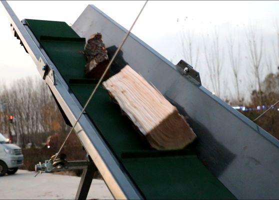 18 pk benzine bloksplitser en houtvernieler voor het snijden van houttakken