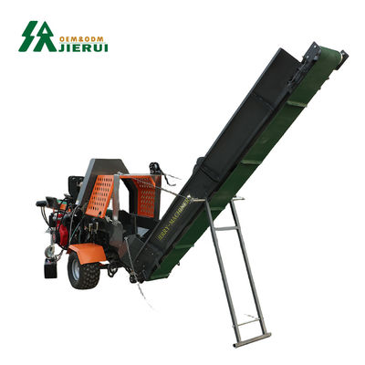 Snelheid Kettingzaag Elektrische 15 kW Houtboom Splitter 6S Houtverwerker
