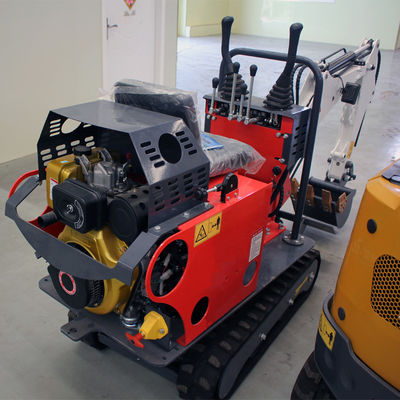 Mini-kruipergraver van 1 ton 1,5 ton 2 ton met maximale graafradius van 2450 mm