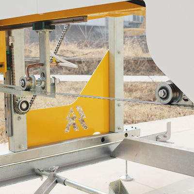 Tweedehands houtsnijband zaagmachine draagbare zaagmachine voor houtverwerking