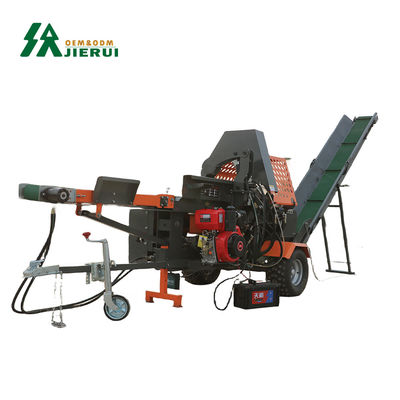 Verwerking van brandhout op boerderijen 6S Automatische benzine diesel 27HP houtsplitter