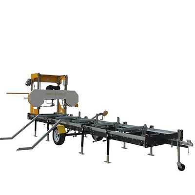 Elektrische automatische zaagmachine Hout snijbandzaag met aanhangwagen Max.Werkbreedte mm 1000mm