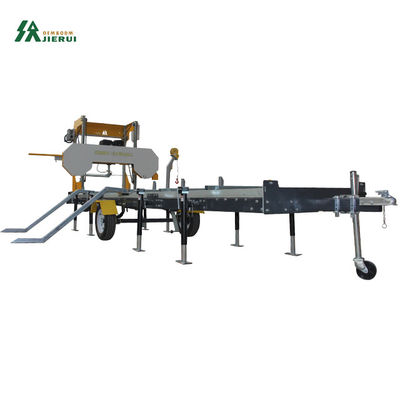 JR1000 CE Draagbare 25 pk Diesel Log Cutting Wood Cutting Sawmill