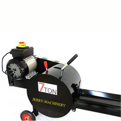 Elektrische motor 7 TON Horizontale houtsplitser Hydraulische houtknipper en -splitser