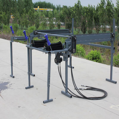 Hydraulische houtverwerker met loglifter en logtafel 300 kg capaciteit model