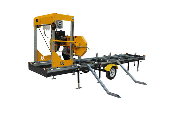 Hydraulische industriële machine zaagmolen Draagbare houtmolen voor het snijden van hout