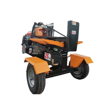 25T benzine houtverwerker Verticale houtsplitser voor snel houtsplitsen