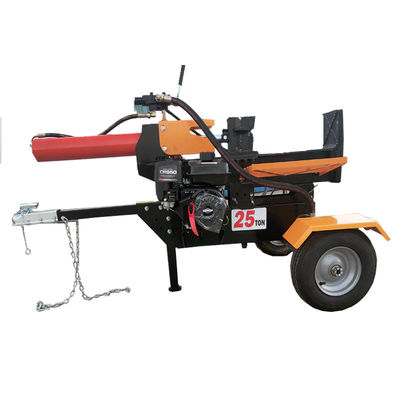 25T benzine houtverwerker Verticale houtsplitser voor snel houtsplitsen