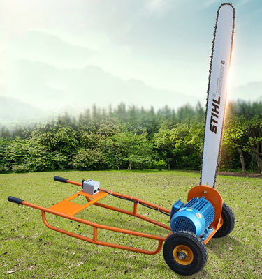Elektrische kettingzaagmachine voor het snijden van hout Maximale diameter 800-1700 mm
