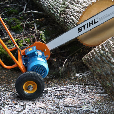 Elektrische kettingzaagmachine voor het snijden van hout Maximale diameter 800-1700 mm