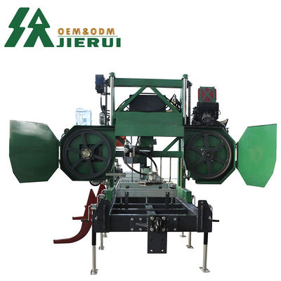 Horizontale hydraulische automatische houtzaagmachine bosbandzaag met CE-EPA-certificering