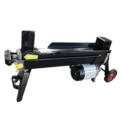Draagbare houtsplitser met 7,5 ton elektrische hydraulische houtsplitsmachine