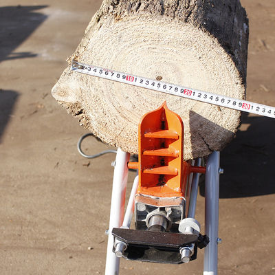 Houtsplijtmachine voor 50 kg blokken Draagbare hydraulische benzine Supersplitter