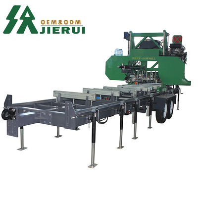 27 pk horizontale automatische snijbandzaagmachine voor houtkap in bossen