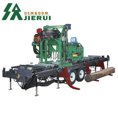 CE gemarkeerde boerderijstijl Volledig automatisch Hydraulisch Horizontaal Benzine Benzine Band Zaagzaag