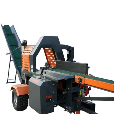 Met benzine aangedreven houtverwerker met CE-certificaat van bosbouwmachines