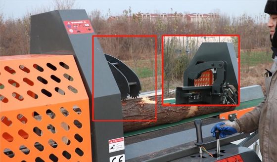 Houtverwerker 30 ton Houtsplijtmachine voor zware werkzaamheden