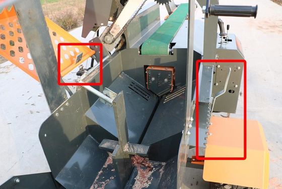 Houtverwerker 30 ton Houtsplijtmachine voor zware werkzaamheden