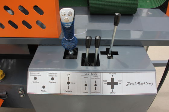 CE draagbare elektrische houtsplitser voor automatische houtverwerking