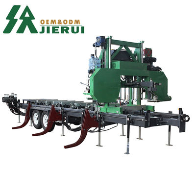 2024 JIERUI CNC Automatic Log Portable Wood Bandsaw Sawmill Band Saw Machines met CE