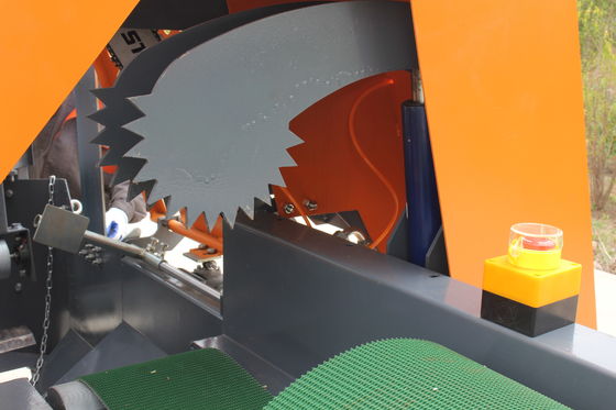 24 inch 30 ton Hout splitsen zaag snijden Hydraulisch Automatisch