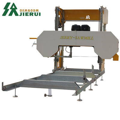 5.9*2.2*.22m Log Band Saw Mini Portable Tweedehands Hout Snijmachine voor Oeganda