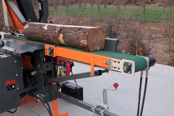 20T hout snijmachine met breed vervoerbaar houtverwerkingsoplossing