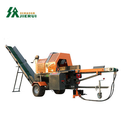 800 kg hout splitsend houtverwerker met 18 pk 27 pk benzine