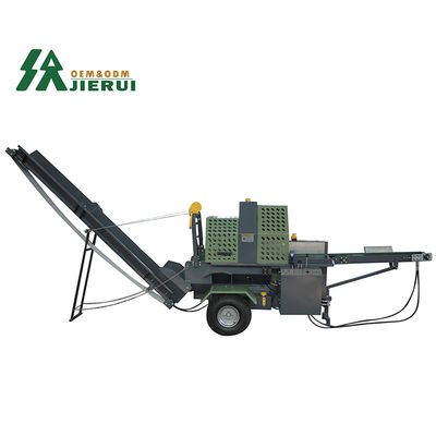 Automatische houtverwerker Elektromotor Houtsplitter voor bouwwerkzaamheden
