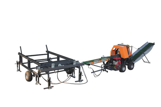 Super 30 Ton Log Splitter Houtverwerker met 1050 KG capaciteit en benzinemotor